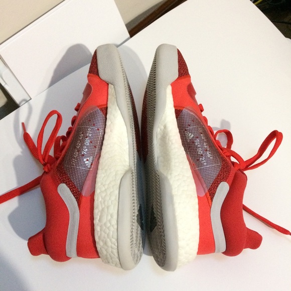 Adidas Marquee Boost Low 'Active Red' Sneakers - Picture 7 of 13